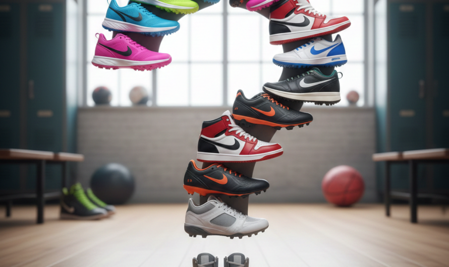 Comment s’appellent les chaussures de sport ?