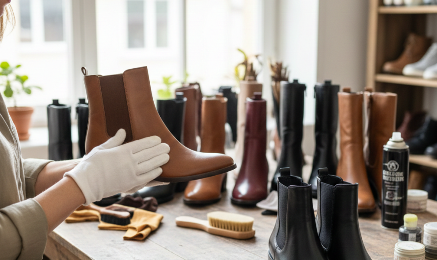 Comment entretenir les bottines ?