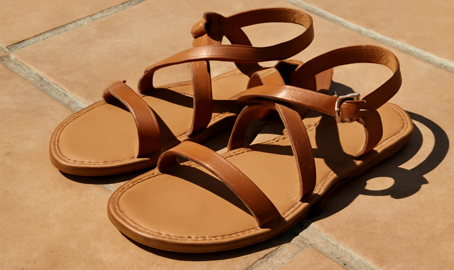 Quel type de bride privilégier pour des sandales stables ?