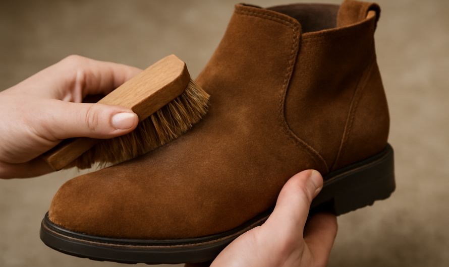 Comment entretenir des bottines en daim ?