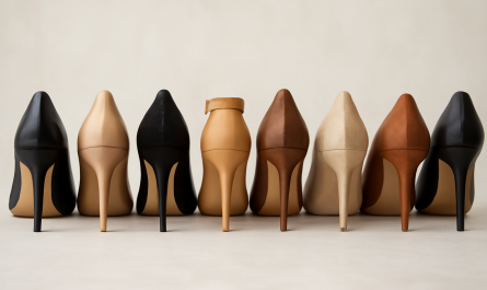 divers talons poses cote a cote