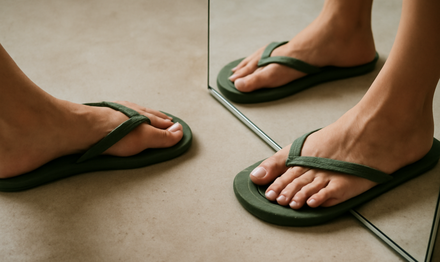 Pourquoi mes tongs me serrent-elles entre les orteils ?