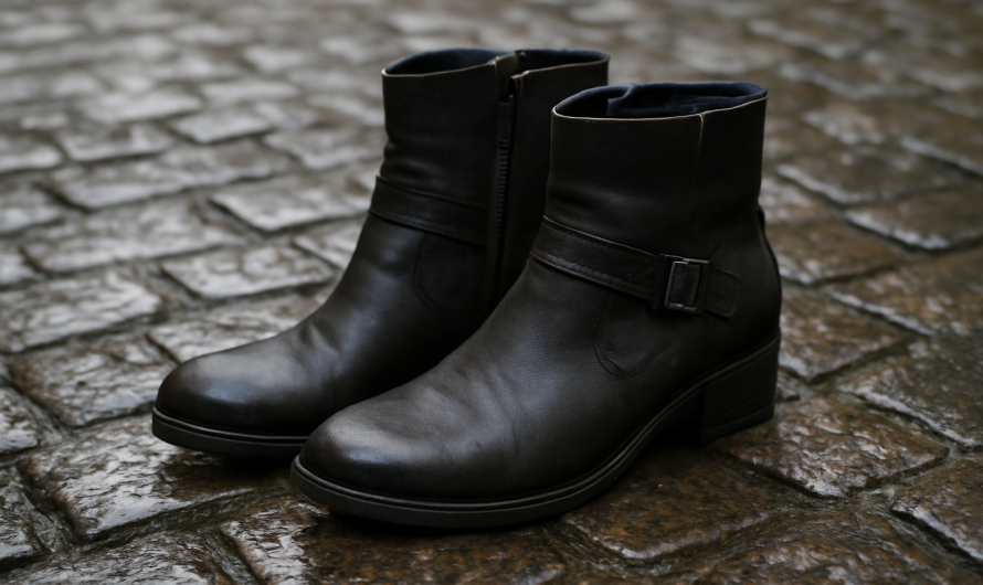Bottines cuir ou synthétique : lesquelles conviennent le mieux pour la pluie ?