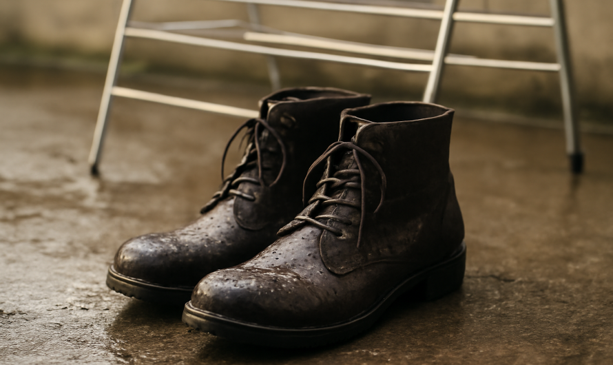 Comment entretenir des bottines imperméables après une sortie sous la pluie ?