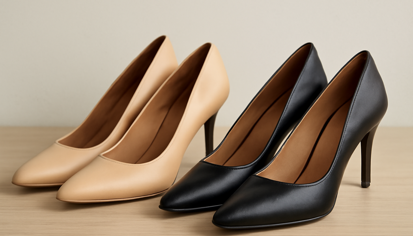 deux paires de talons cote a cote