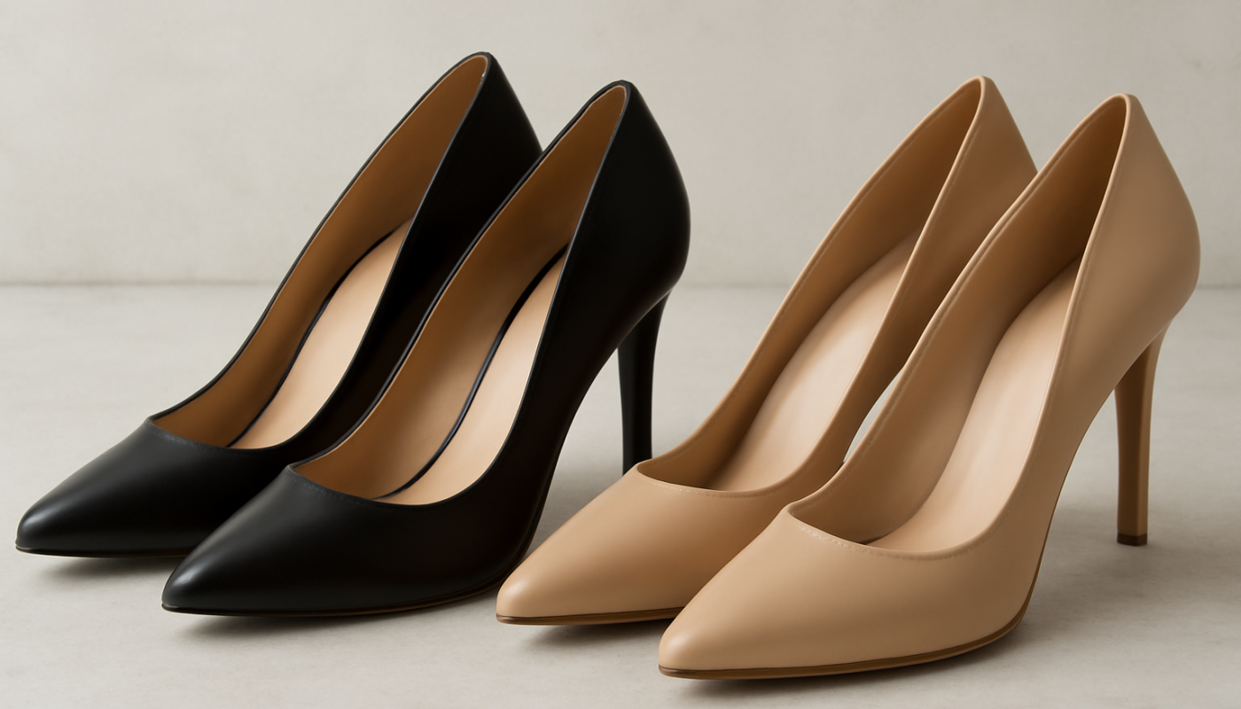 deux paires de talons cote a cote
