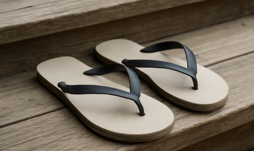 Tongs en caoutchouc ou en cuir : lesquelles tiennent mieux l&rsquo;été ?