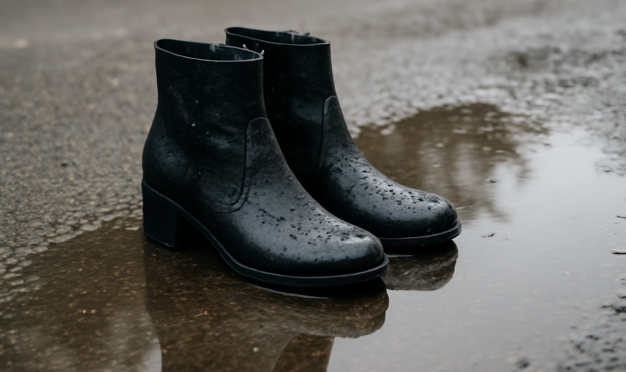 Pourquoi certaines bottines perdent leur imperméabilité après pluie ?