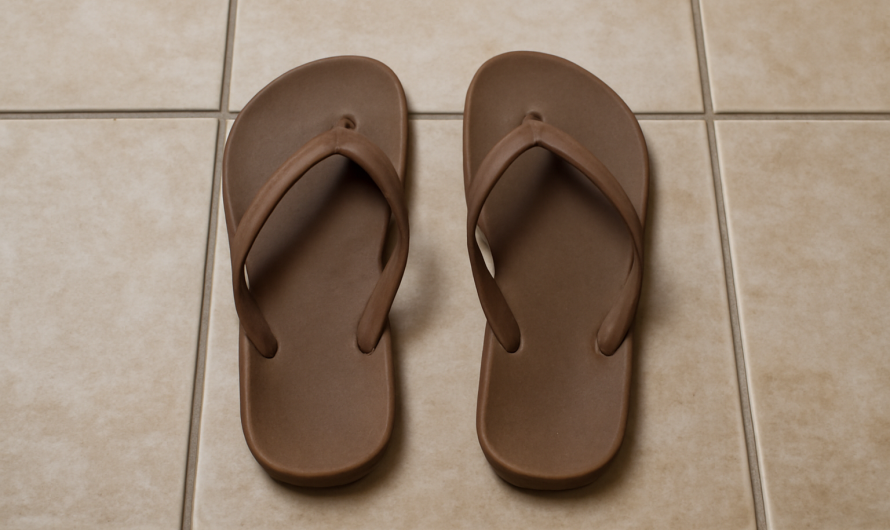 Quelles tongs réduisent les frottements entre les orteils ?