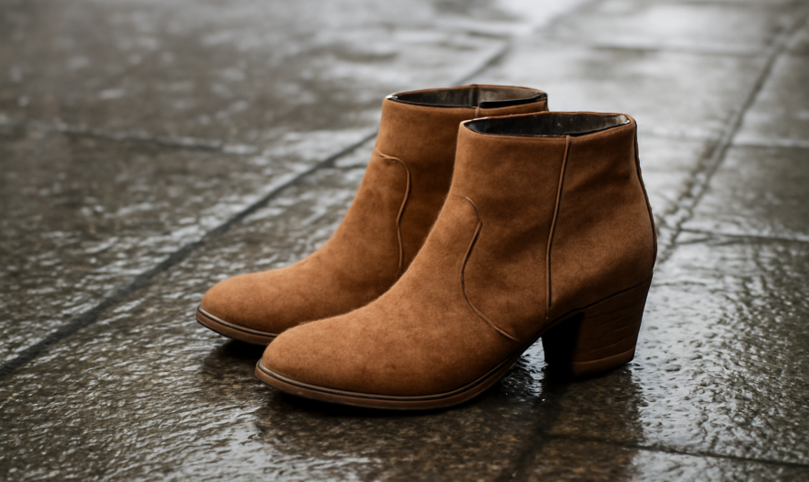 Bottines en daim : sont-elles adaptées aux journées pluvieuses ?