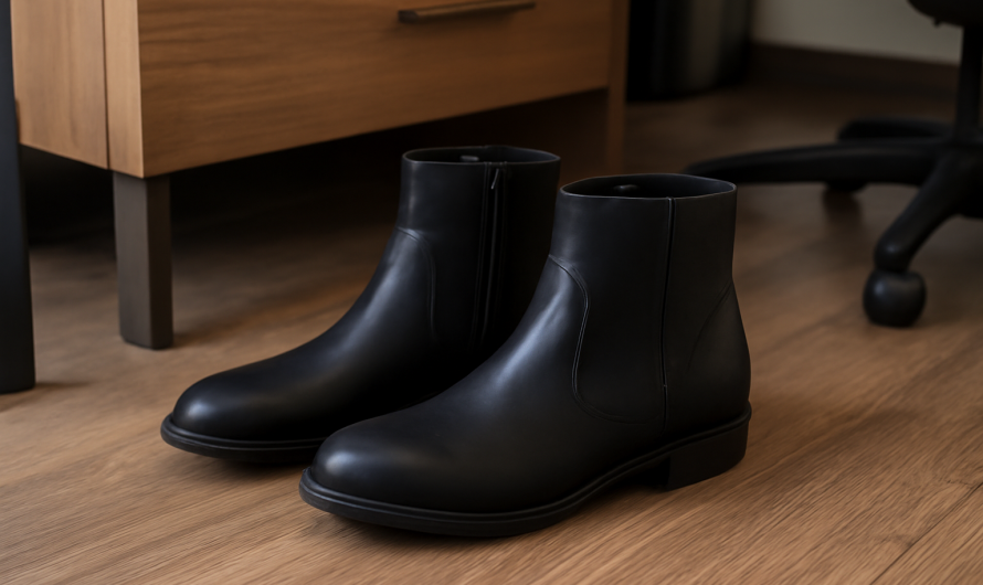 Quelle hauteur de talon convient pour des bottines de travail ?