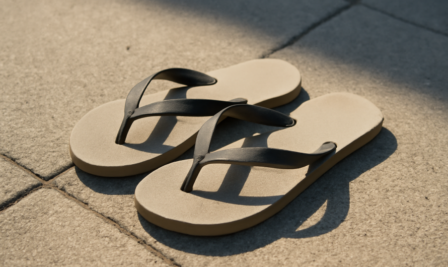 Tongs : semelle rigide ou souple pour promenades urbaines ?