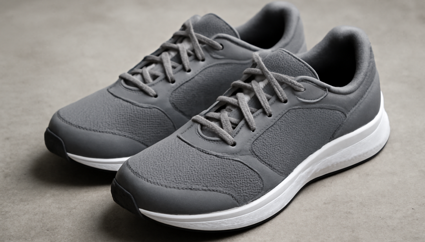 chaussures sport posees cote a cote