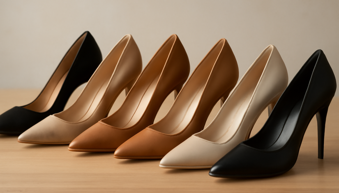 divers talons alignes sur table