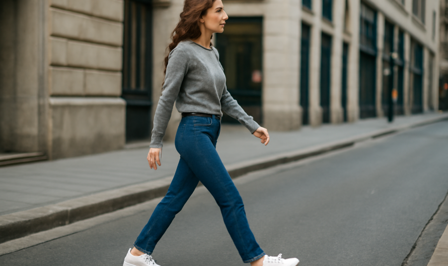 Quelles baskets choisir pour marcher en ville par temps chaud ?