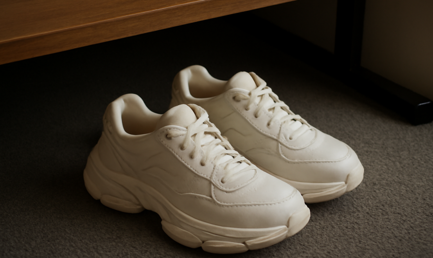 Quel type de chaussures sport limite la fatigue lors de journées debout ?