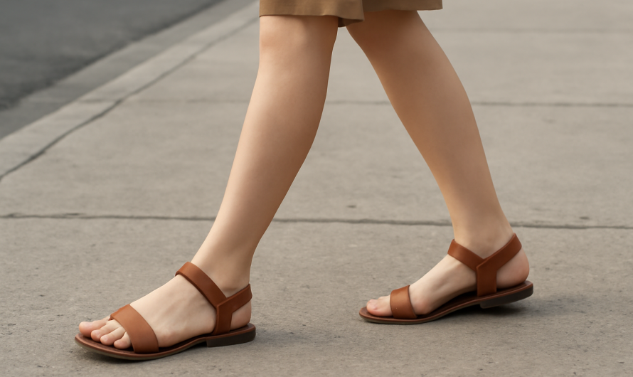 Quelles sandales choisir pour marcher en ville l&rsquo;été ?
