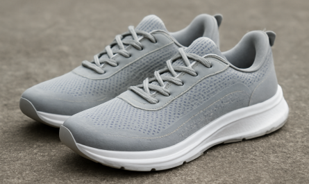 deux chaussures sport posées côte à côte