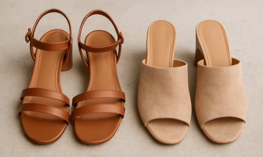 Brides ou mules : quelles sandales favorisent le maintien ?