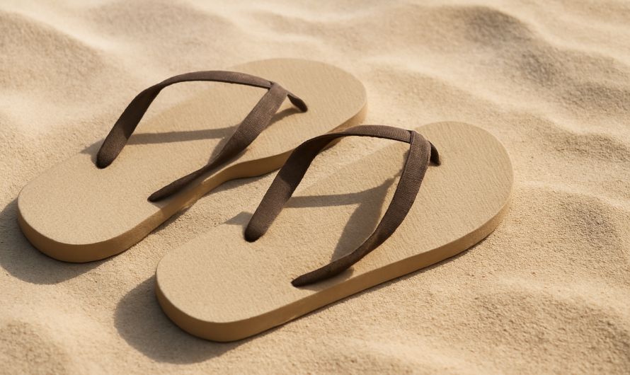 Quelle tongs privilégier pour marcher sur le sable chaud ?